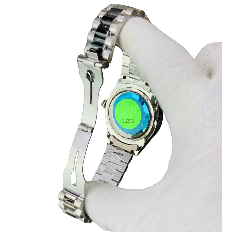 Rolex Watch – black two tone with Arabic  Dial