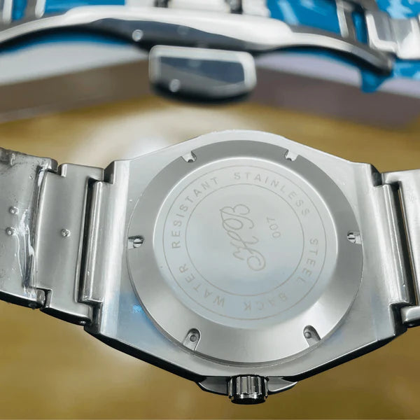 HB Watch – Premium Chain – Blue Dial