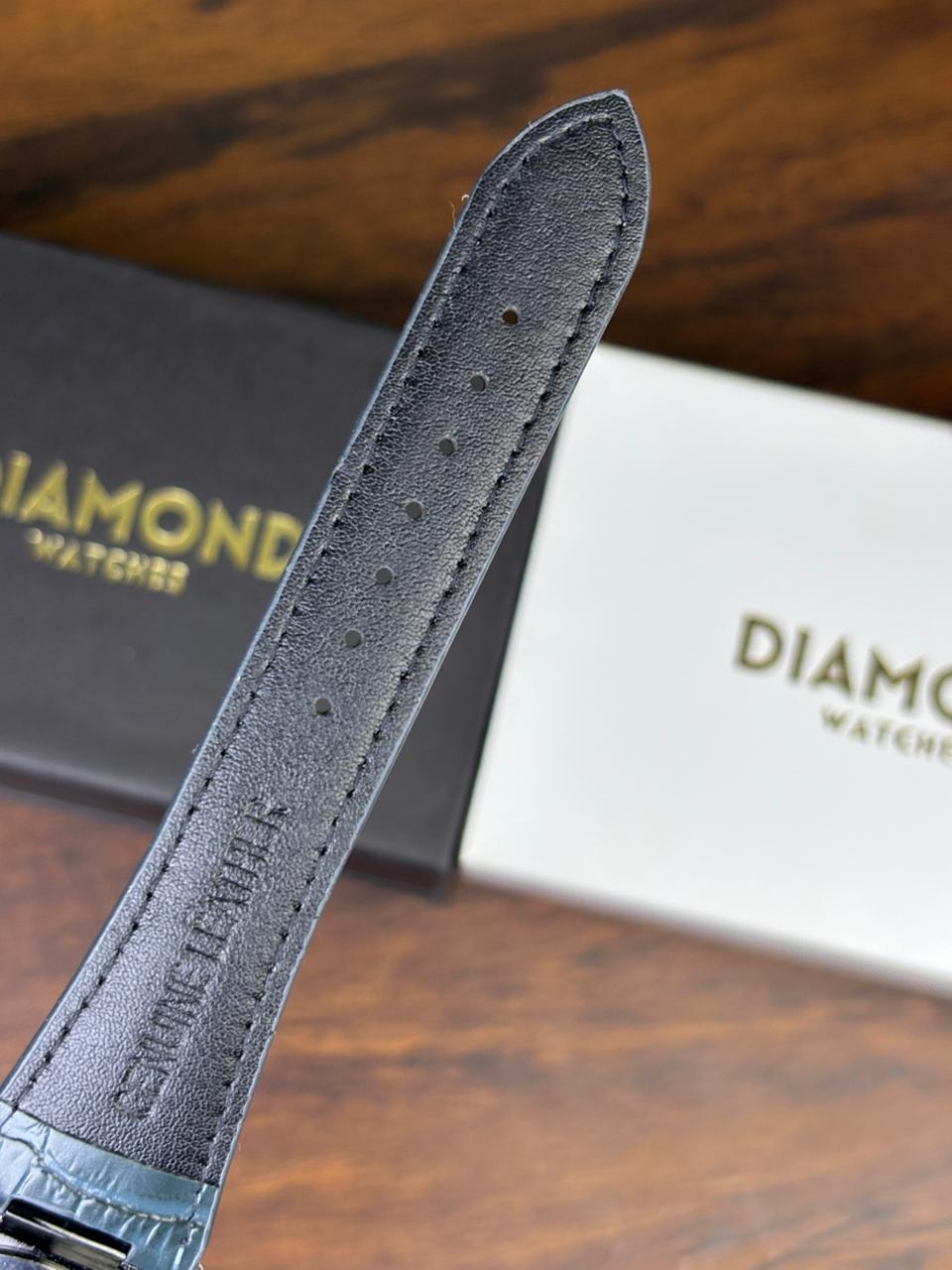 Patek Strap Watch – Blue with Blue Dial