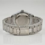 Rolex Watch – silver with black Dial