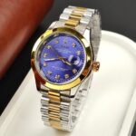 Rolex Watch – Two-Tone blue Dial