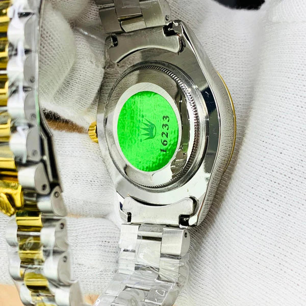 Rolex Watch – Two-Tone black Dial