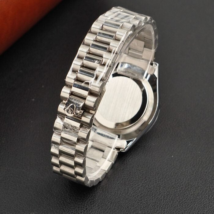 Rolex  Watch – Silver with green Dial