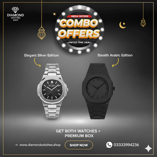 Patek Phillipe +  Black Aura – Luxury Combo Deal