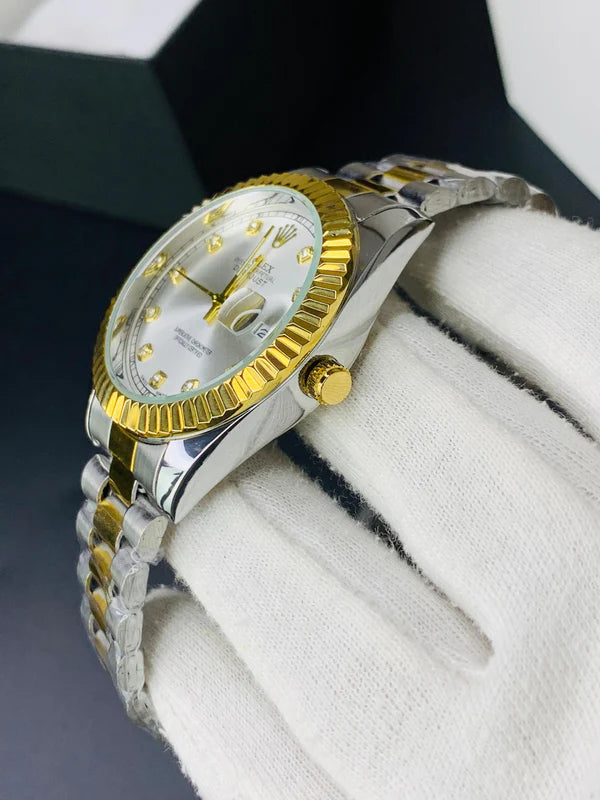 Rolex  Watch – Two-Tone white Dial