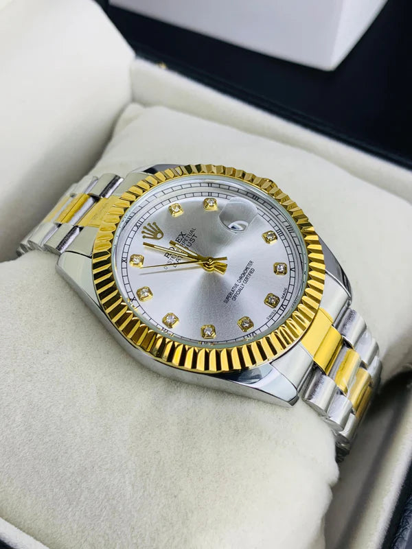 Rolex  Watch – Two-Tone white Dial