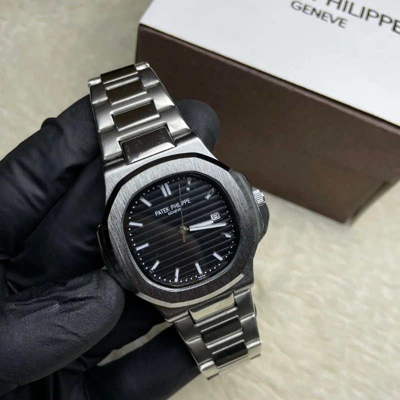 Patek Philippe Luxury Watch – Classic Black Dial