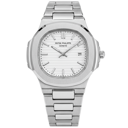 Patek Philippe Luxury Watch - White Dial