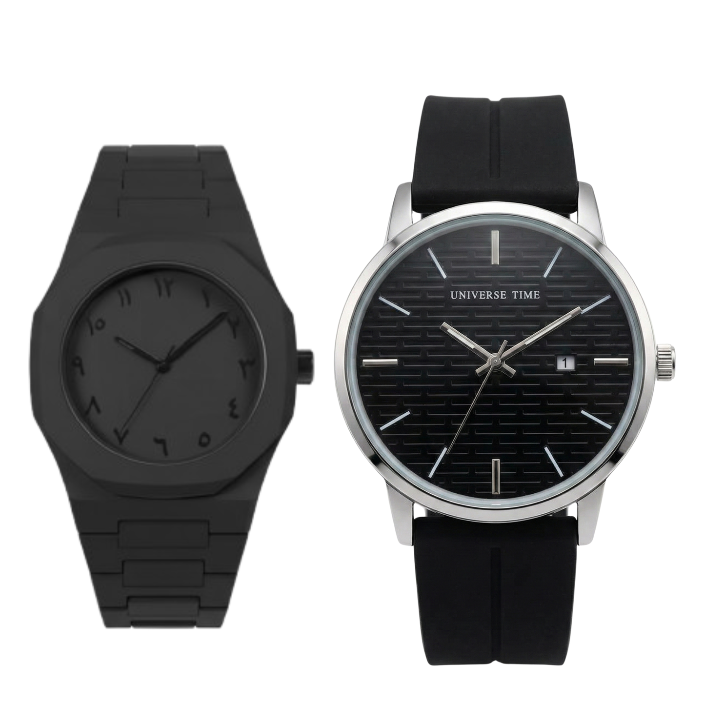 Universe TM Black With Black Dial + Black Aura – Luxury Combo Deal