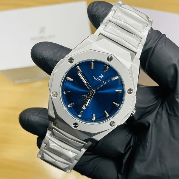 HB Watch – Premium Chain – Blue Dial