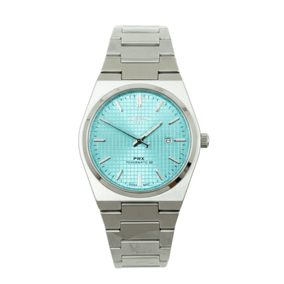 Tissot PRX Luxury Watch – Silver with Tiffany Dial