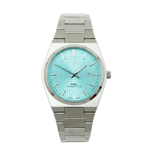 Tissot PRX Luxury Watch – Silver with Tiffany Dial