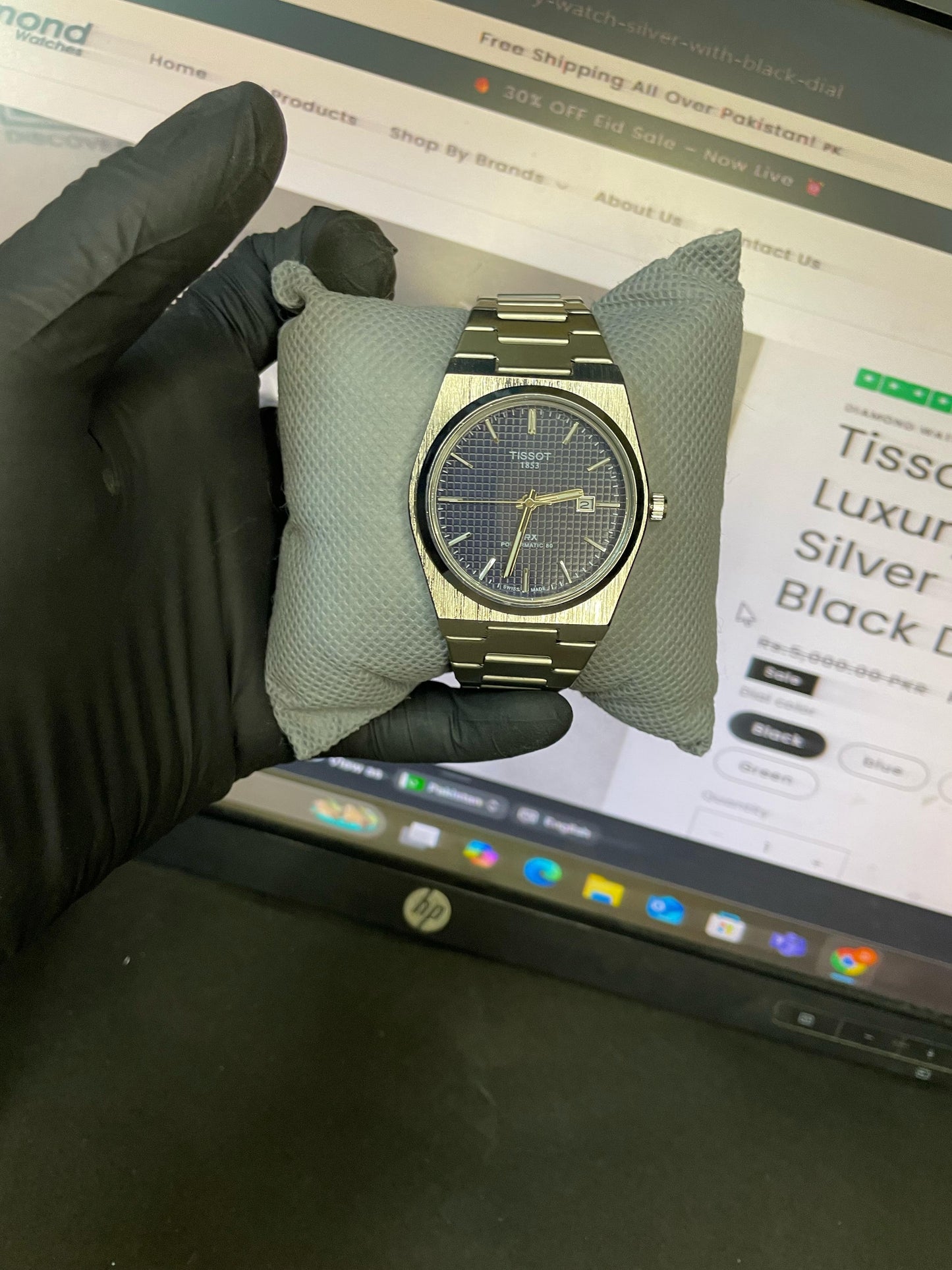 Tissot PRX +  Black Aura – Luxury Combo Deal