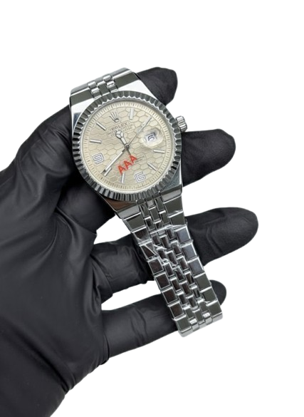 Rolex Watch 2025 Edition - Silver With Grey Dial