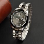 Rolex Watch – black two tone with black Dial