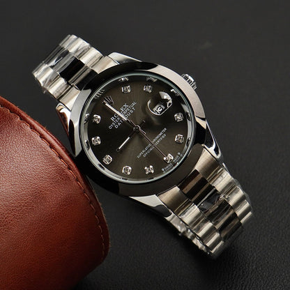 Rolex Watch – black two tone with black Dial