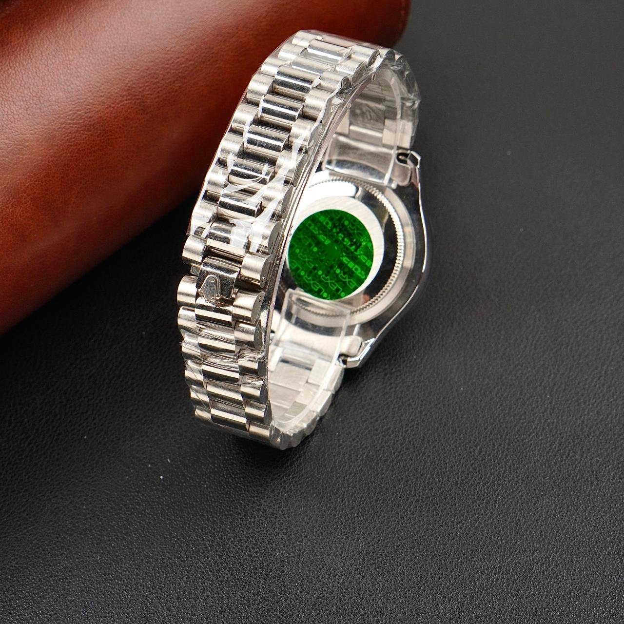 Rolex Watch – silver with blue  Dial