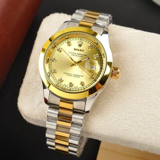 Rolex Watch – Two-Tone gold Dial